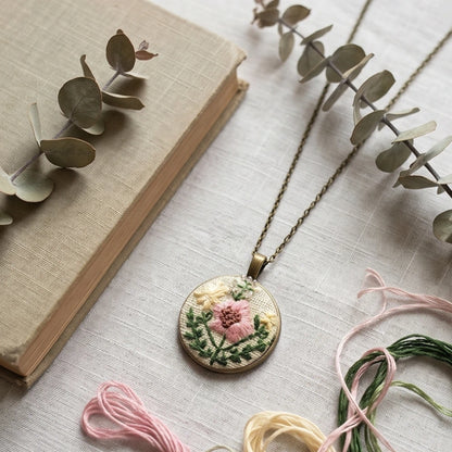 The Antique Floral Anchor Necklace