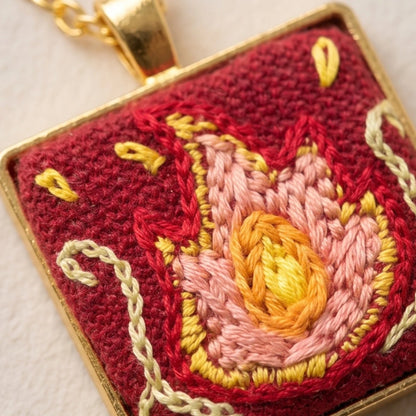 The Red Flame Men's Necklace